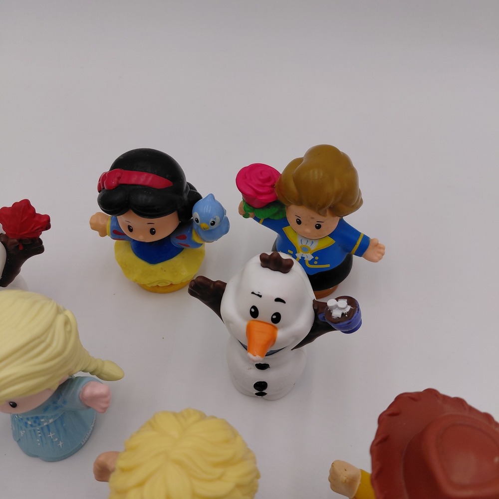 Mixed lot 13 Fisher Price Little People Disney Frozen Toy Story Princess Figures - Picture 4 of 8